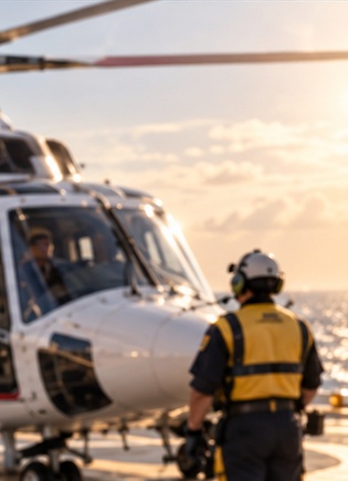 Helicóptero AW139 em operação